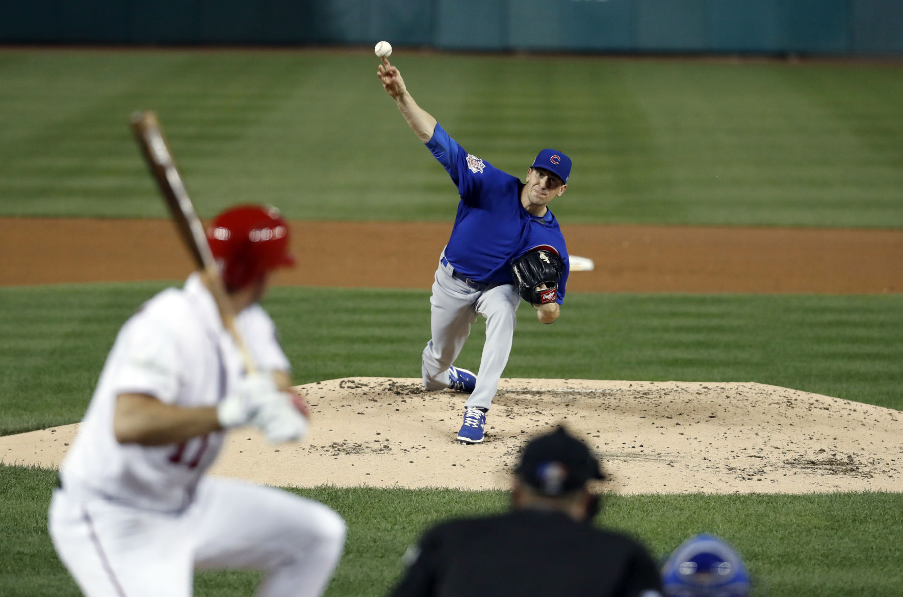 NLDS Cubs Nationals Baseball